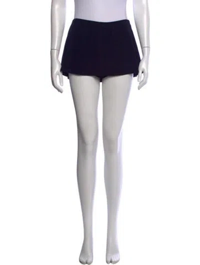 Pre-owned Sandy Liang Mini Skirt In Black