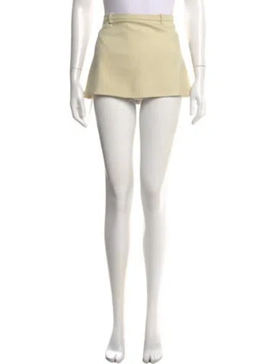 Pre-owned Sandy Liang Mini Skirt In Blue