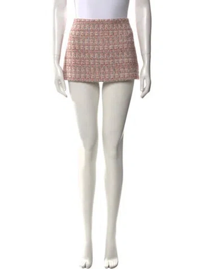 Pre-owned Sandy Liang Mini Skirt In Neutral