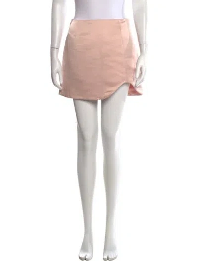 Pre-owned Sandy Liang Mini Skirt In Pink