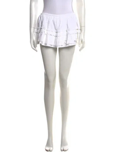 Pre-owned Sandy Liang Mini Skirt W/ Tags In Blue