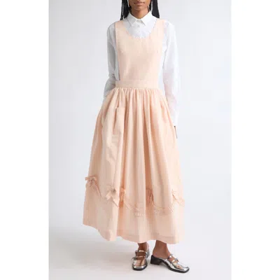 Sandy Liang Mottie Maxi Dress In Pink