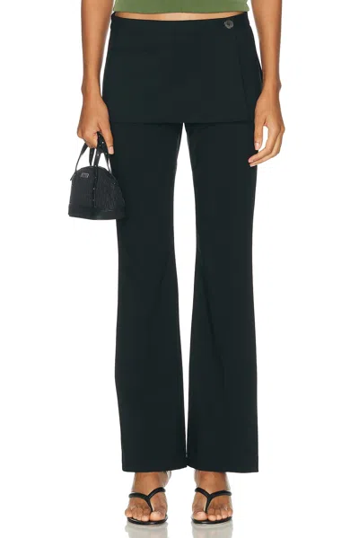 Sandy Liang Mulberry Pant In Black