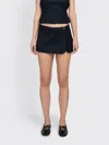 Sandy Liang Munchie Skort In Black
