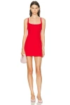 Sandy Liang Naomi Dress In Red