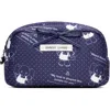 Sandy Liang Smol Canvas Pouch In Blue