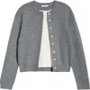 Sandy Liang Newt Sweater In Charcoal