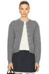 Sandy Liang Newt Sweater In Charcoal