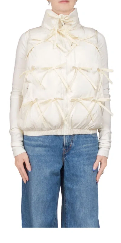 Sandy Liang Patro Vest In Neutral