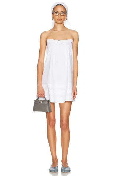 Sandy Liang Patsy Dress In White