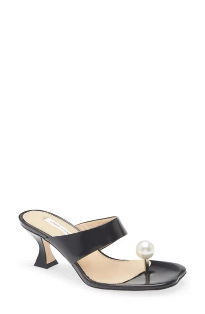 Sandy Liang Pearl Slide Sandal In Animal Print