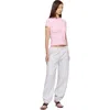 Sandy Liang Pink Effie T-shirt In Multi