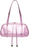 Sandy Liang Pink Twin Bag In Metallic Pink