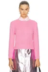 Sandy Liang Pino Sweater In Pink