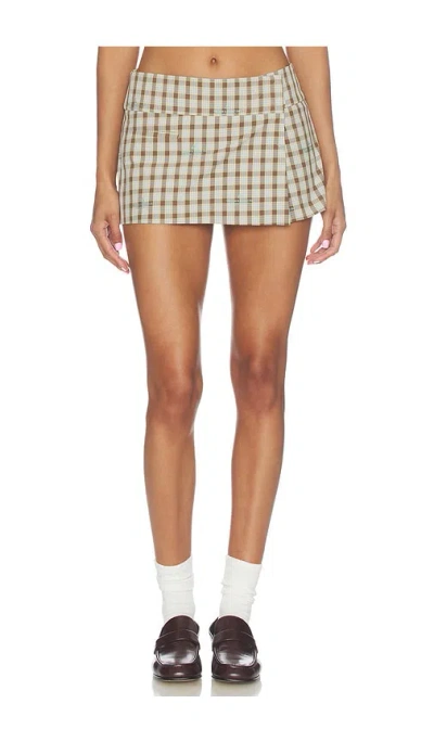 Sandy Liang Pomme Skort In Multi