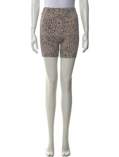 Pre-owned Sandy Liang Printed Knee-length Shorts In Multi