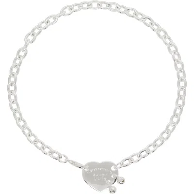 Sandy Liang 'return To ' Necklace In Silver