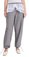 Sandy Liang Gray Rodez Trousers In Grey