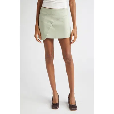 Sandy Liang Sabine Miniskirt In Green