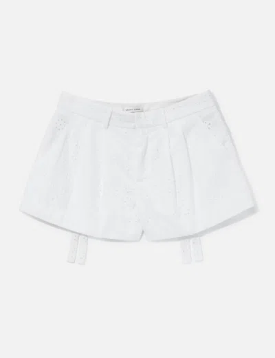 Sandy Liang Sago Shorts In White
