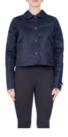 Sandy Liang Shelby Jacket In Navy In Blue