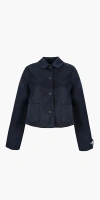 Sandy Liang Shelby Jacket Navy