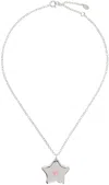 SANDY LIANG SILVER SPARKLES 2.0 NECKLACE