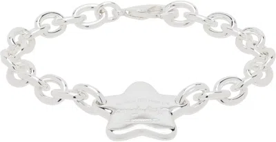 Sandy Liang Silver Star Charm Bracelet
