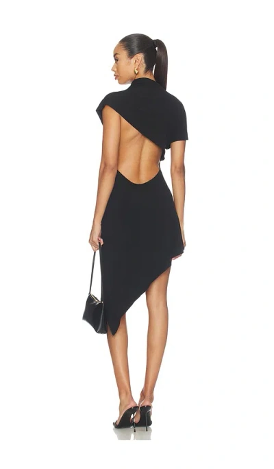 Sandy Liang Sonar Dress In Black