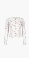 Sandy Liang Straw Cardigan
