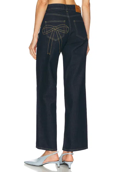 Sandy Liang Taro Jean In Blue