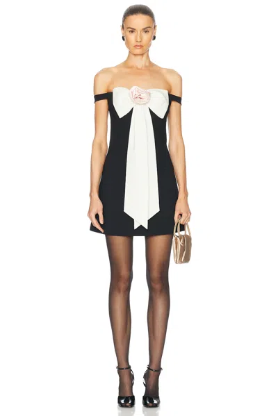 Sandy Liang Tulips Dress In Black