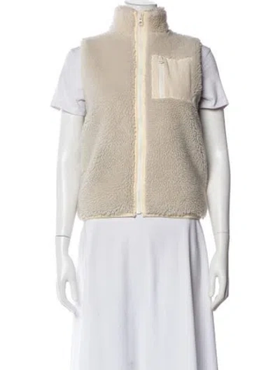 Pre-owned Sandy Liang Vest In Neutral