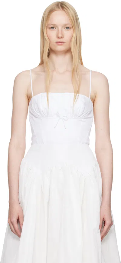 Sandy Liang White Hotaru Top