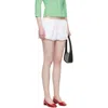 Sandy Liang White Kayo Shorts In White