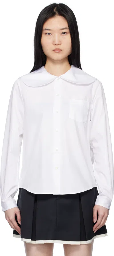 Sandy Liang White Luton Shirt
