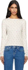 Sandy Liang White Nap T-shirt In Multi