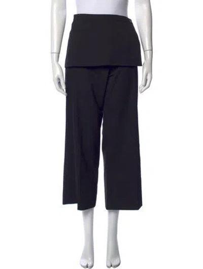 Pre-owned Sandy Liang Wide Leg Pants In Blue