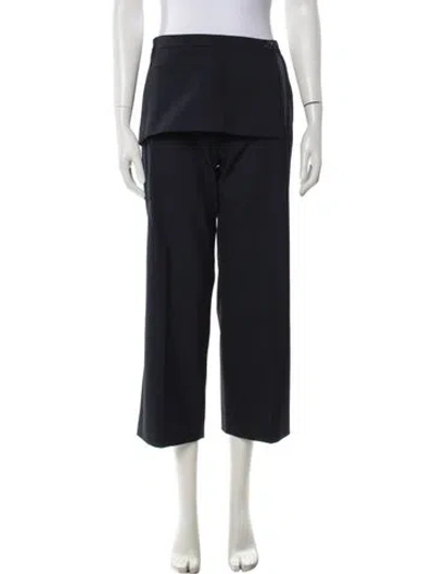 Pre-owned Sandy Liang Wide Leg Pants W/ Tags In Blue
