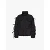 Sandy Liang Etoile Puffer Jacket In Black