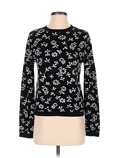 Pre-owned Sandy Liang Wool Pullover Sweater In Black