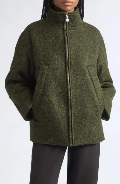 Sandy Liang Yama Jacket In Green
