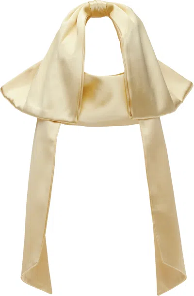 Sandy Liang Yellow Small Regalo Bag In Butter