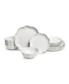 Sango Bethany 12-pc. Dinnerware Set, Service For 4 In White