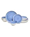 Sango Cove 12-pc. Dinnerware Set, Service For 4 In Blue