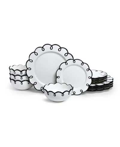 Sango Splash Of Cheers 12-pc. Dinnerware Set, Service For 4 In Multi