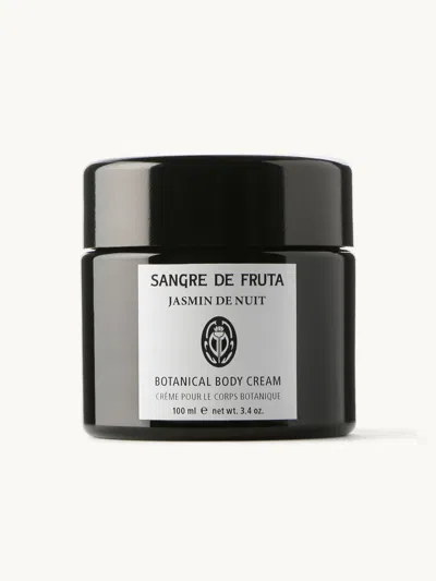 Sangre De Fruta Botanical Body Cream: Jasmine De Nuit In Transparent