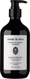 Sangre De Fruta Garden Of Earthly Delights Signature Botanicals Body Wash, 500 ml In N/a