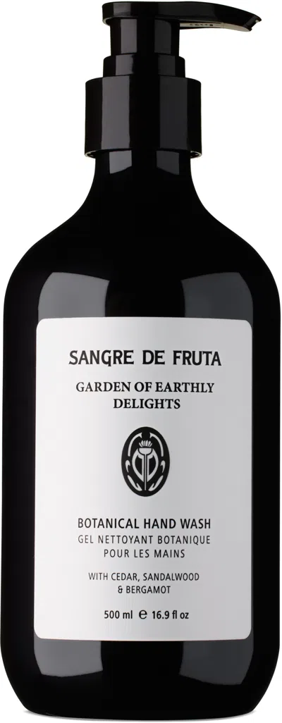 Sangre De Fruta Garden Of Earthly Delights Signature Botanicals Hand Wash, 500 ml In N/a