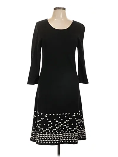 Pre-owned Sangria Casual Dress In Black
